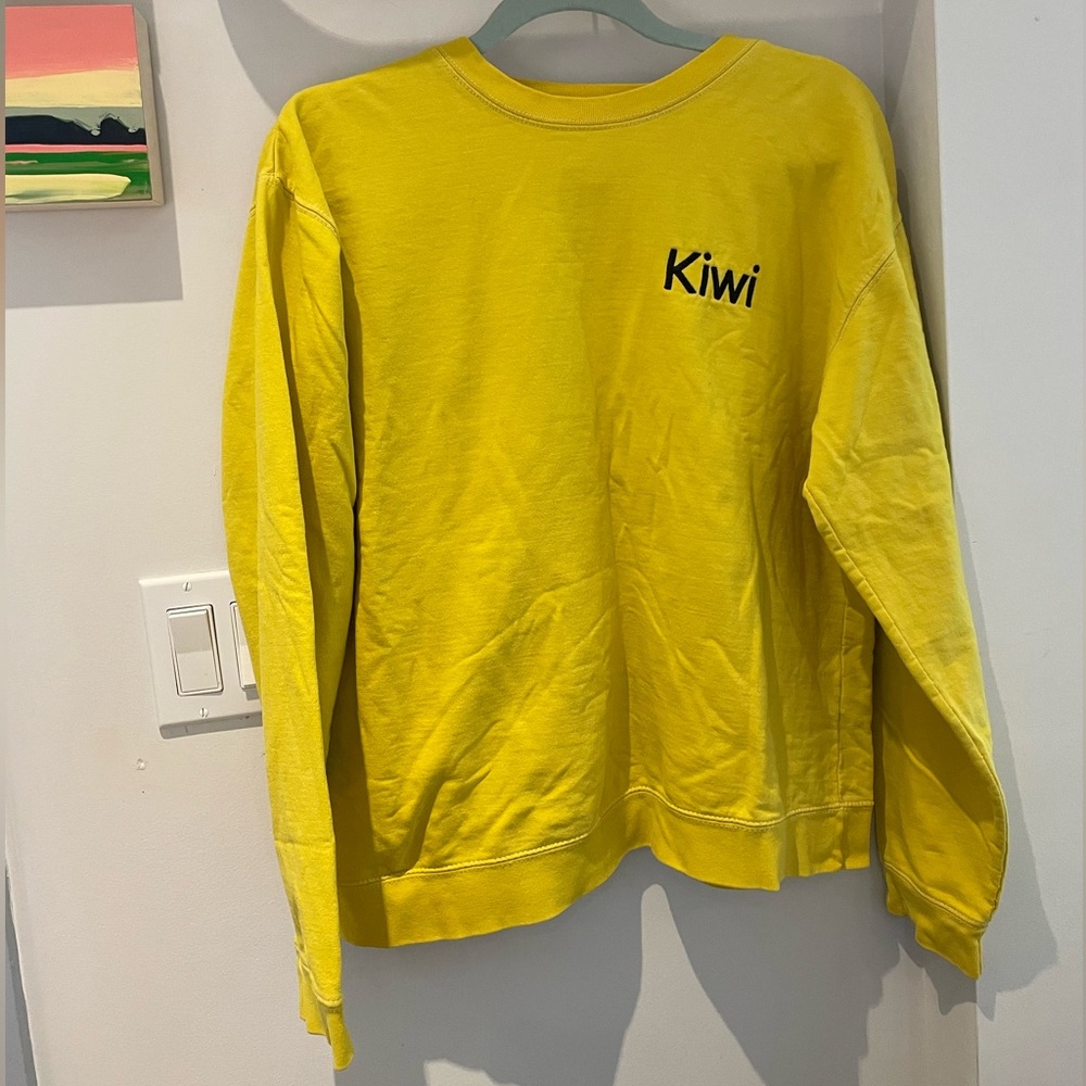 Kiwi Women's Crewneck Sweater - Yellow